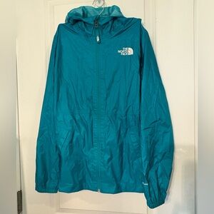 The North Face Turquoise Windbreaker